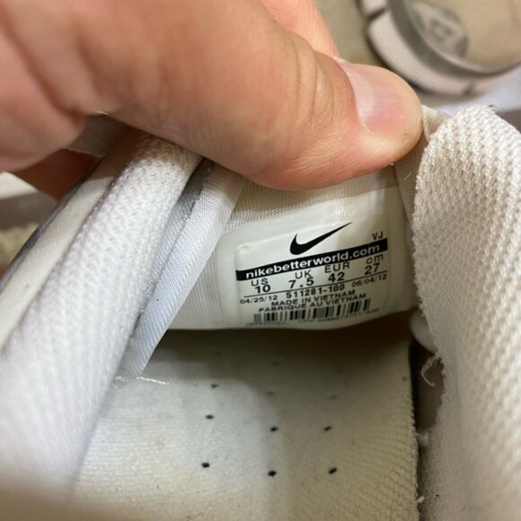 Nike Free 5.0 White Cheetah Print Running Shoes 511281-100 Women’s Size 10 - Picture 11 of 11